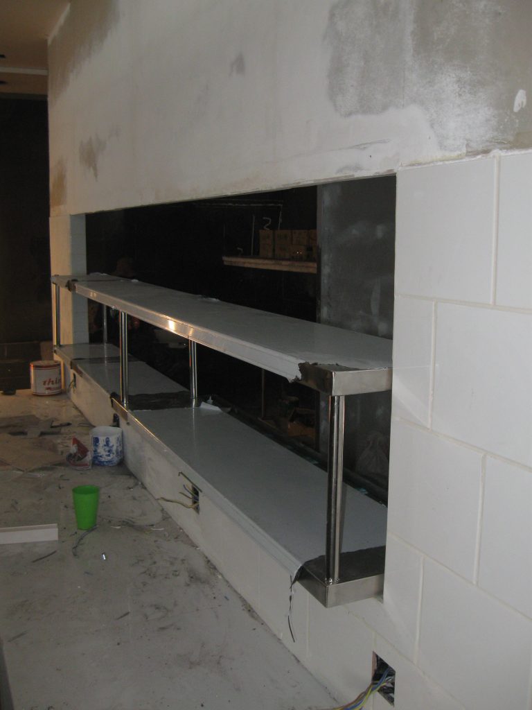 Stainless Steel serving rack